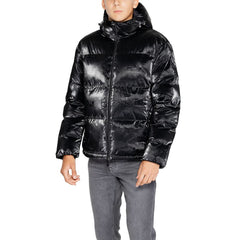 EA7 Emporio Armani Black Polyester Jackets & Coat -   -  EA7 Emporio Armani.