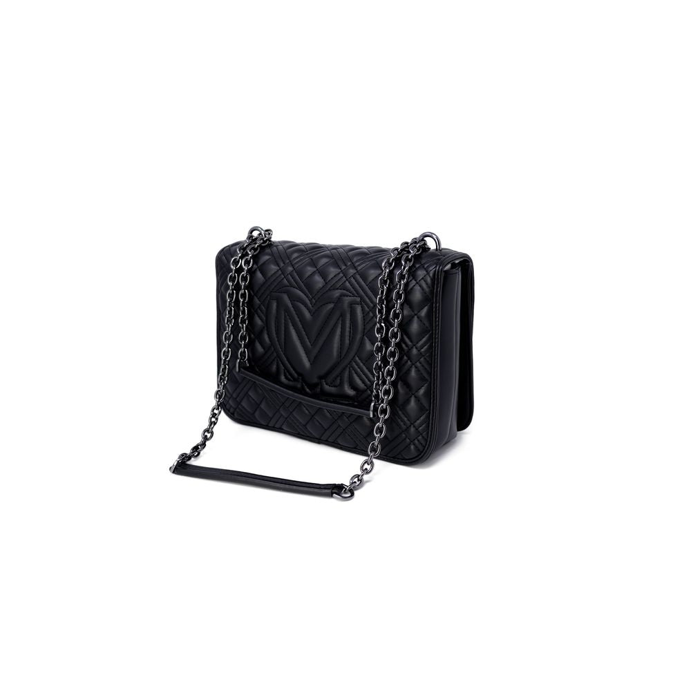 Love Moschino Bicolor Polyethylene Handbag -   -  Love Moschino.