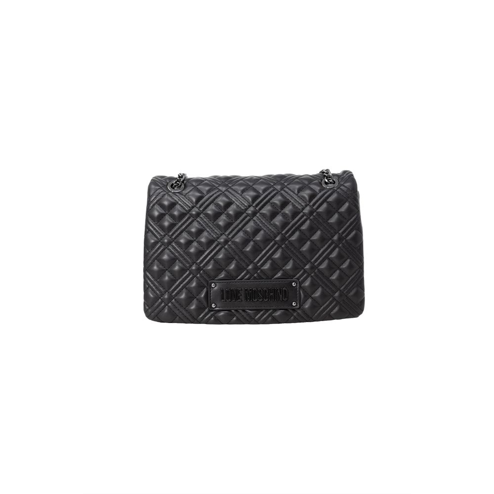 Love Moschino Black Polyethylene Handbag -   -  Love Moschino.