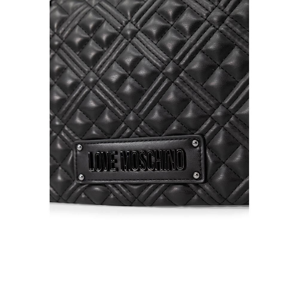 Love Moschino Black Polyethylene Handbag -   -  Love Moschino.