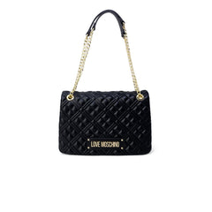 Love Moschino Gold Polyethylene Handbag -   -  Love Moschino.