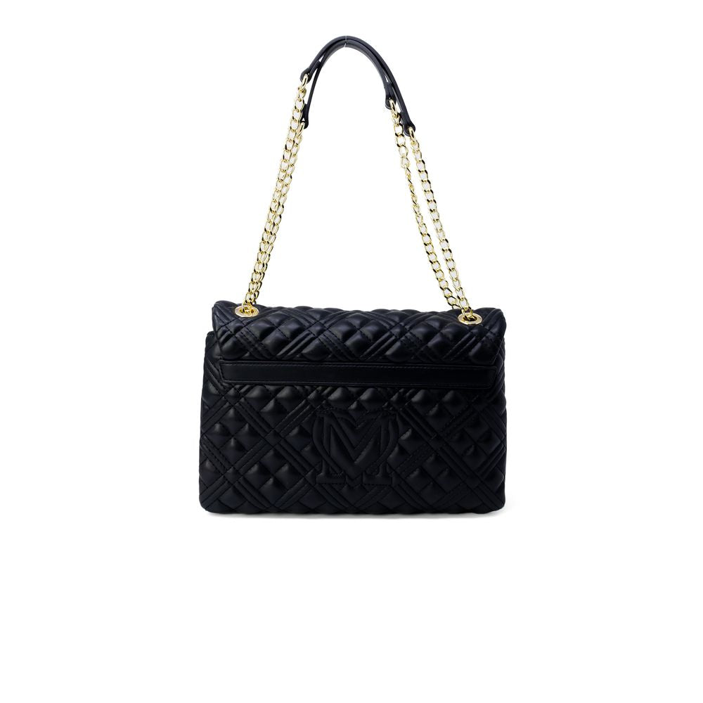 Love Moschino Gold Polyethylene Handbag -   -  Love Moschino.
