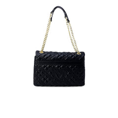 Love Moschino Gold Polyethylene Handbag -   -  Love Moschino.