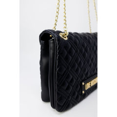 Love Moschino Gold Polyethylene Handbag -   -  Love Moschino.