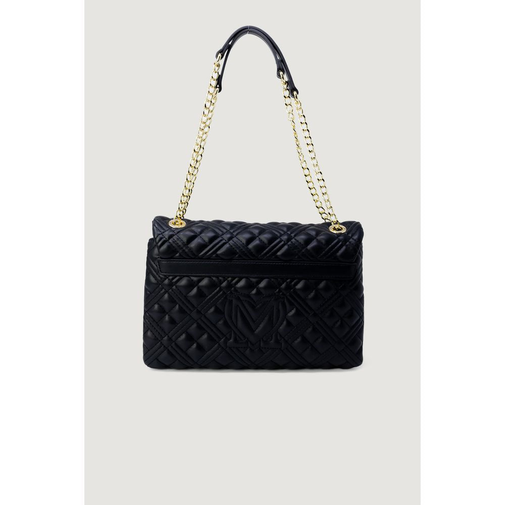 Love Moschino Gold Polyethylene Handbag -   -  Love Moschino.