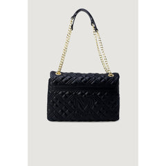 Love Moschino Gold Polyethylene Handbag -   -  Love Moschino.