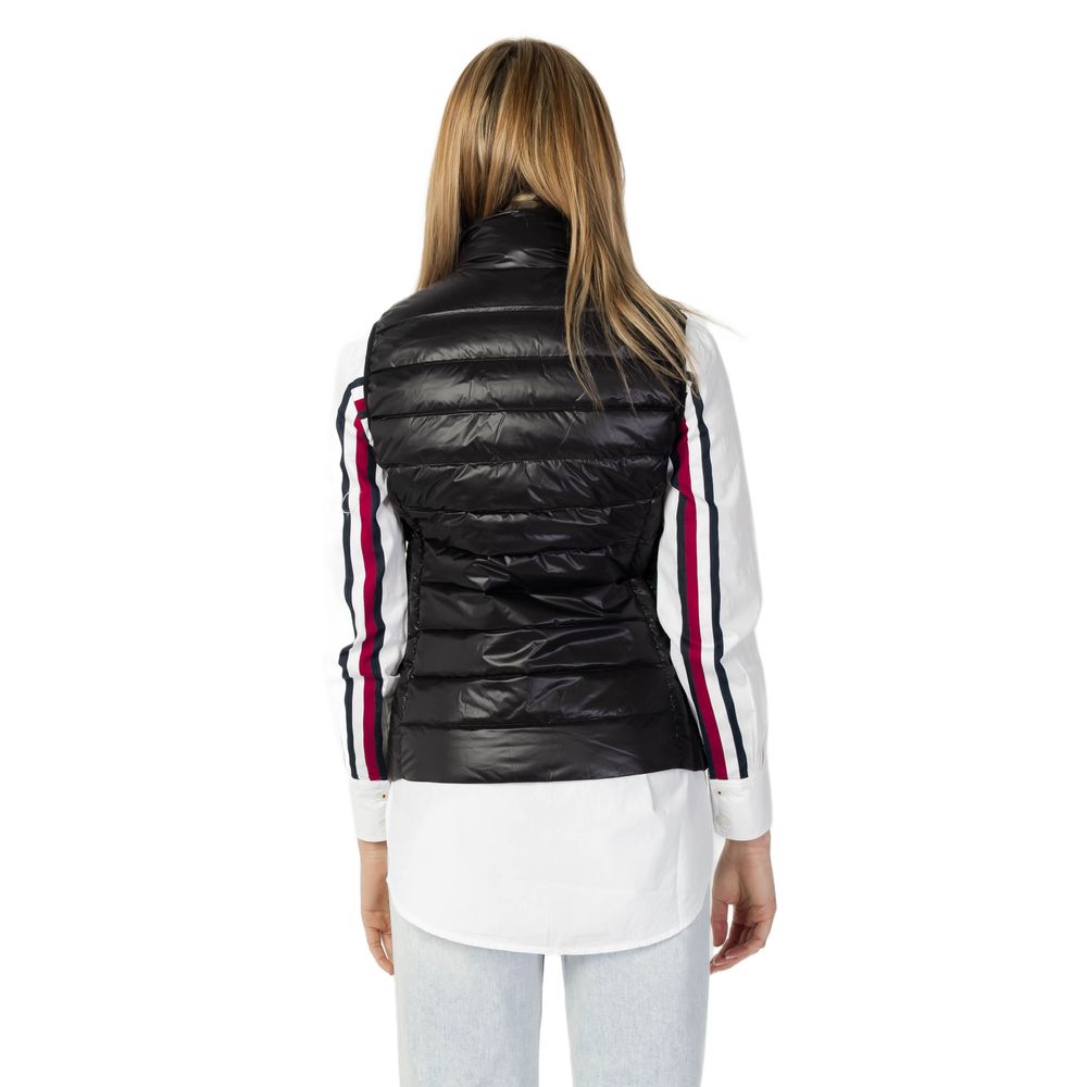 Armani Exchange Black Polyester Sleveless Jacket -   -  Armani Exchange.