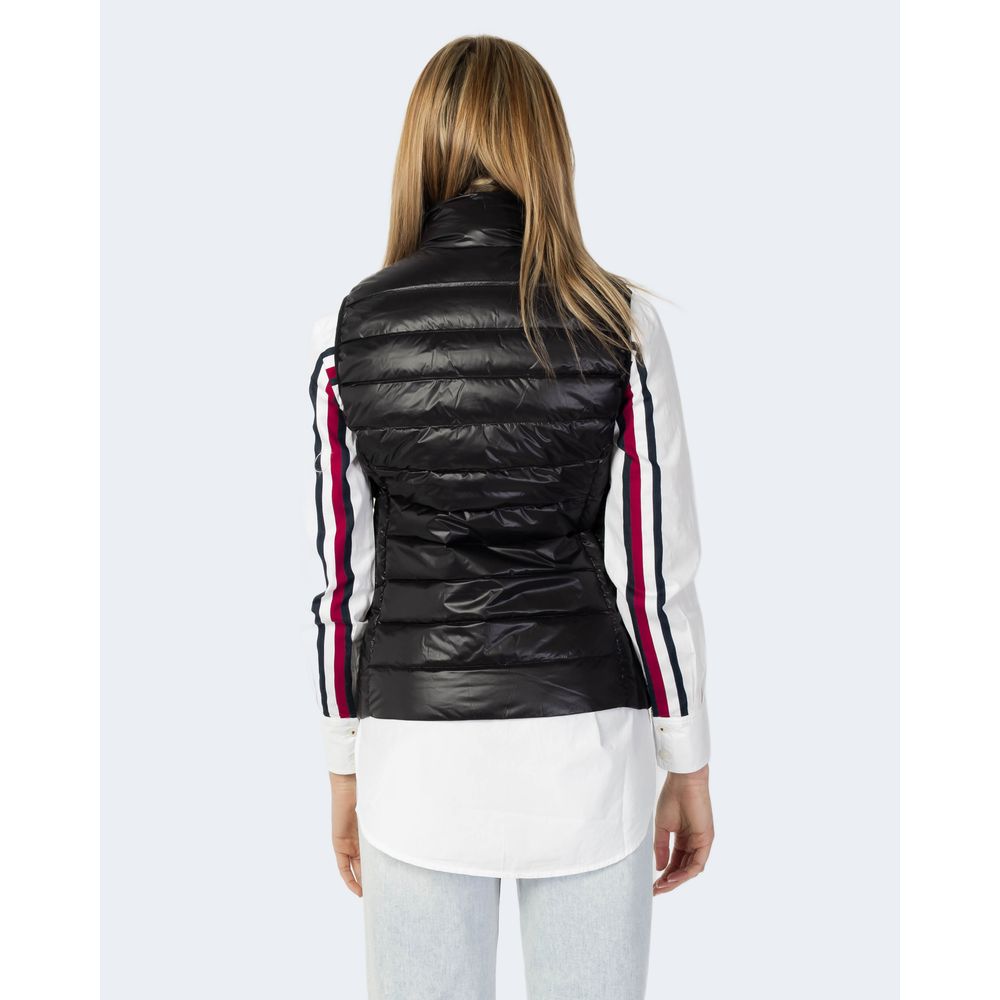 Armani Exchange Black Polyester Sleveless Jacket -   -  Armani Exchange.
