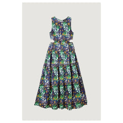 Desigual Blue Viscose Long -   -  Desigual.