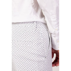 Armani Exchange White Cotton Bermuda -   -  Armani Exchange.