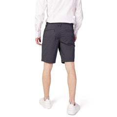 Armani Exchange Blue Cotton Bermuda -   -  Armani Exchange.