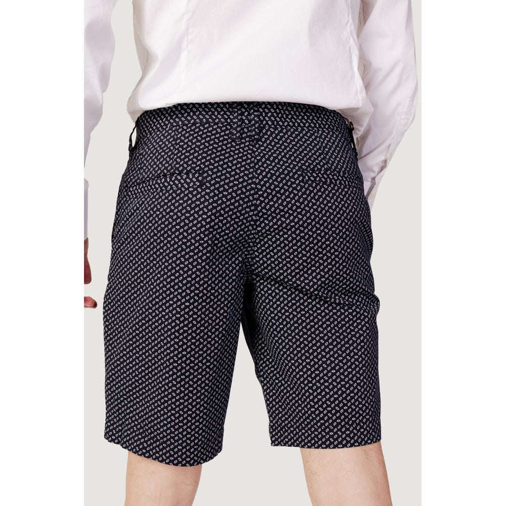 Armani Exchange Blue Cotton Bermuda -   -  Armani Exchange.