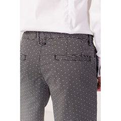 Armani Exchange Black And White Cotton Bermuda -   -  Armani Exchange.