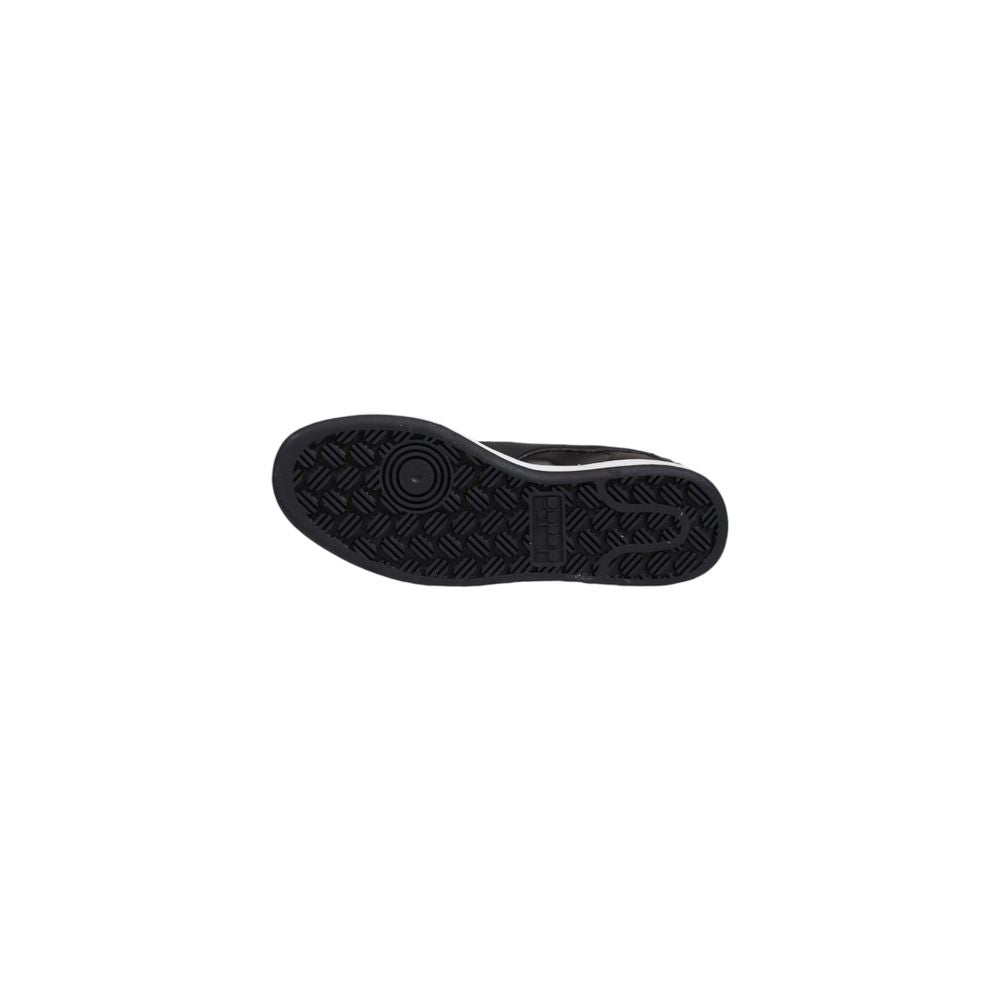 Diadora Black Leather Sneaker -   -  Diadora.