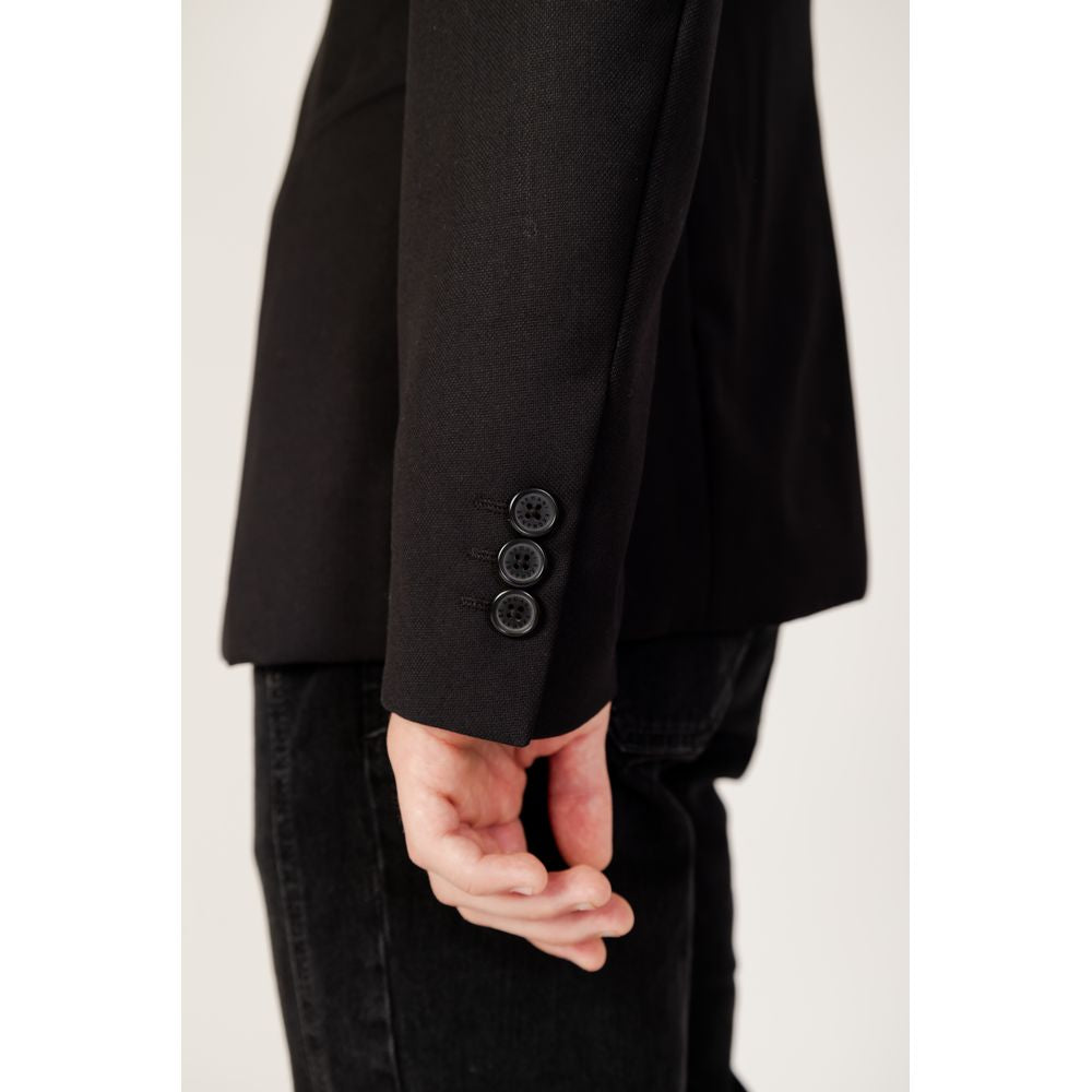 Armani Exchange Black Polyester Blazer -   -  Armani Exchange.