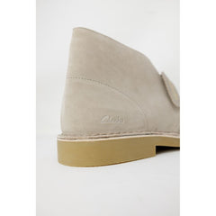 Clarks Gray Leather Boot -   -  Clarks.