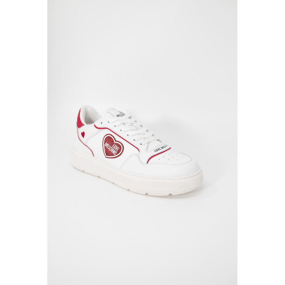 Love Moschino Red Polyethylene Sneaker -   -  Love Moschino.