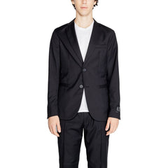 Armani Exchange Black Polyester Blazer -   -  Armani Exchange.