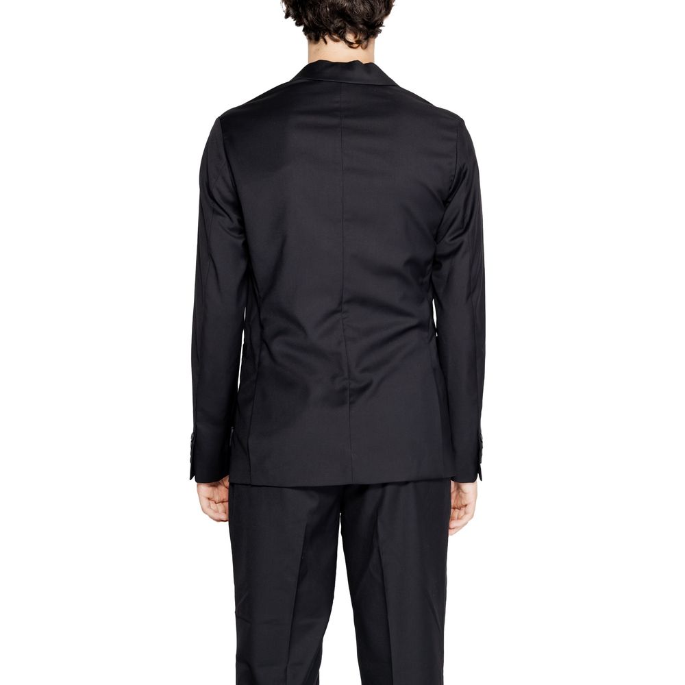 Armani Exchange Black Polyester Blazer -   -  Armani Exchange.