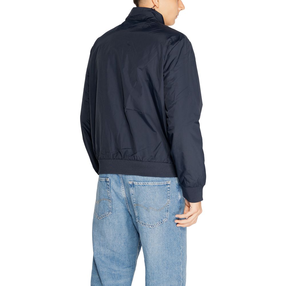 EA7 Emporio Armani Blue Polyamide Jackets & Coat -   -  EA7 Emporio Armani.
