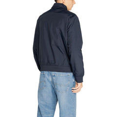 EA7 Emporio Armani Blue Polyamide Jackets & Coat -   -  EA7 Emporio Armani.