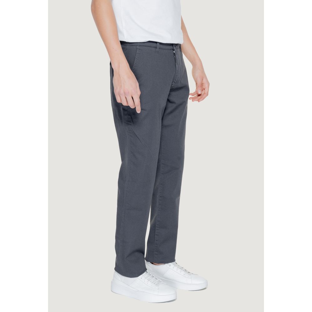 Armani Exchange Black Cotton Pant -   -  Armani Exchange.