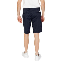 Armani Exchange Blue Cotton Bermuda -   -  Armani Exchange.