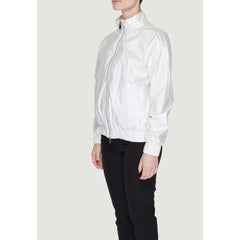 Suns White Polyester Jackets & Coat -   -  Suns.