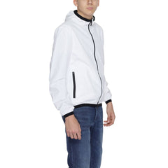 Suns White Polyester Jackets & Coat -   -  Suns.