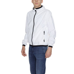 Suns White Polyester Jackets & Coat -   -  Suns.