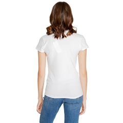 Armani Exchange White Cotton T-Shirt -   -  Armani Exchange.