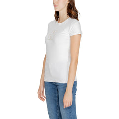 Armani Exchange White Cotton T-Shirt -   -  Armani Exchange.