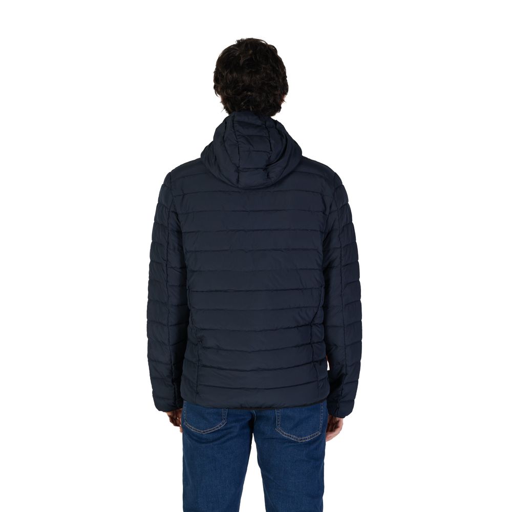Suns Blue Polyester Jackets & Coat -   -  Suns.