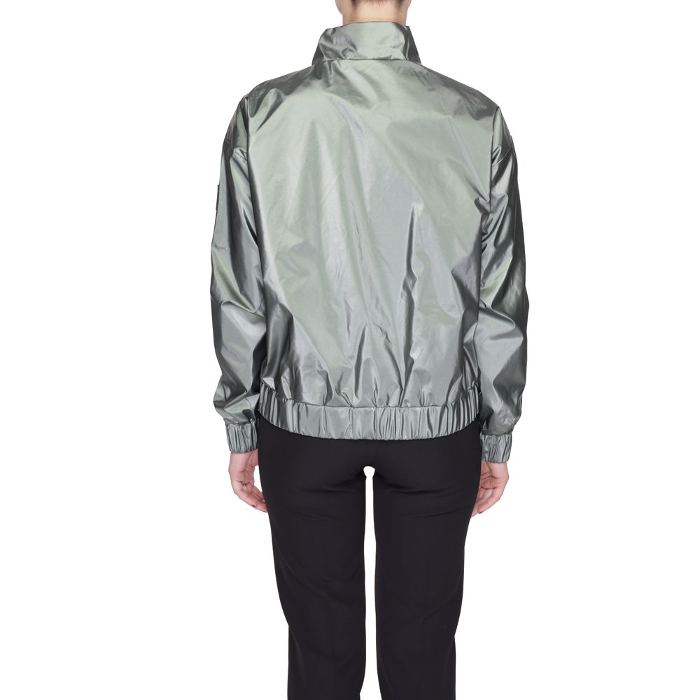 Suns Green Polyester Jackets & Coat -   -  Suns.