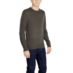 Armani Exchange Green Wool Sweater -   -  Armani Exchange.