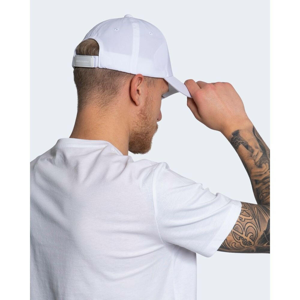 Armani Exchange White Cotton Caps Baseball Hat -   -  Armani Exchange.