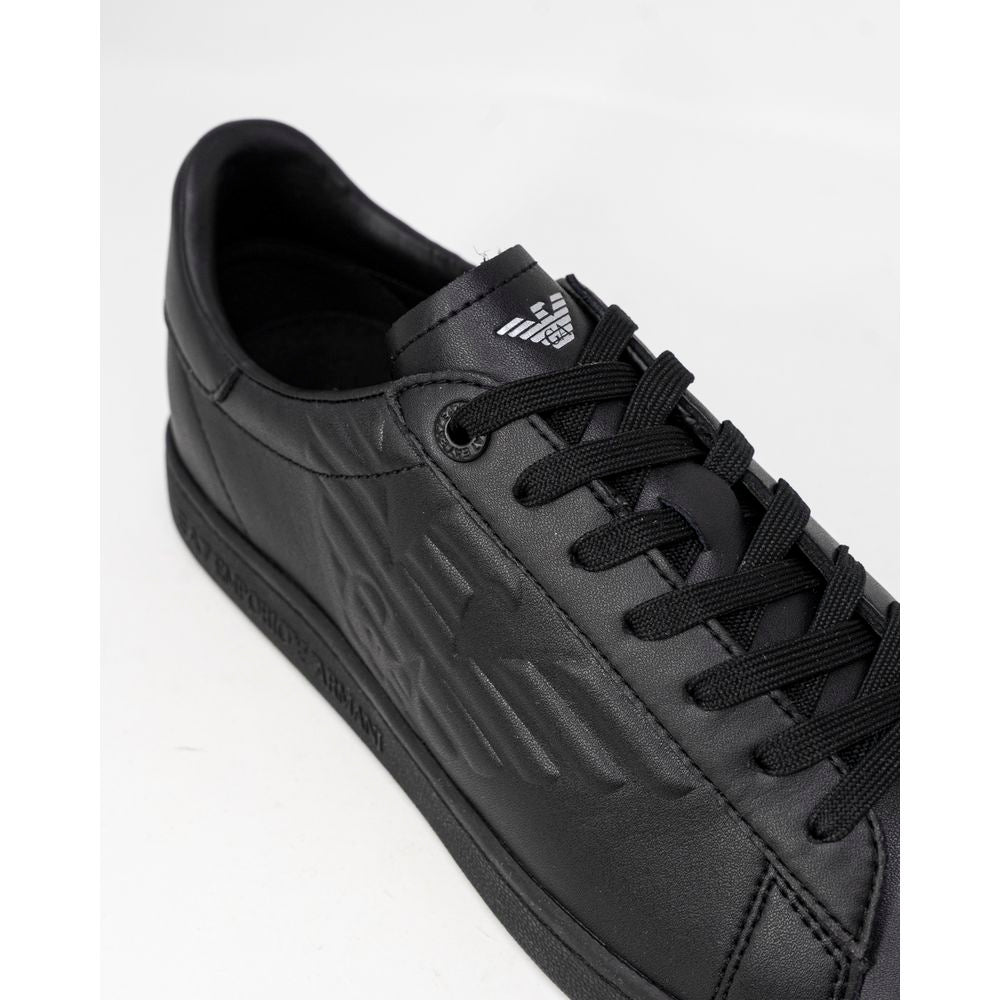 EA7 Emporio Armani Black Polyethylene Sneaker -   -  EA7 Emporio Armani.