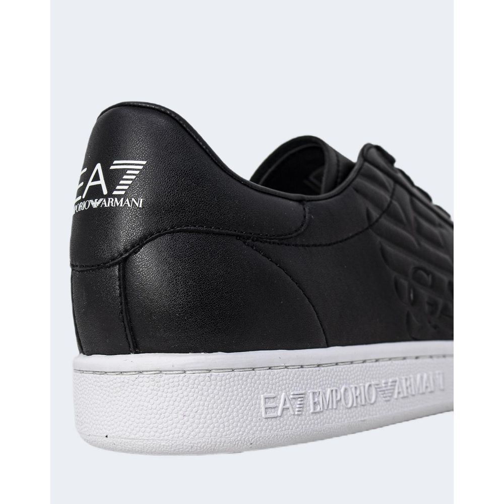 EA7 Emporio Armani Black And White Polyethylene Sneaker -   -  EA7 Emporio Armani.