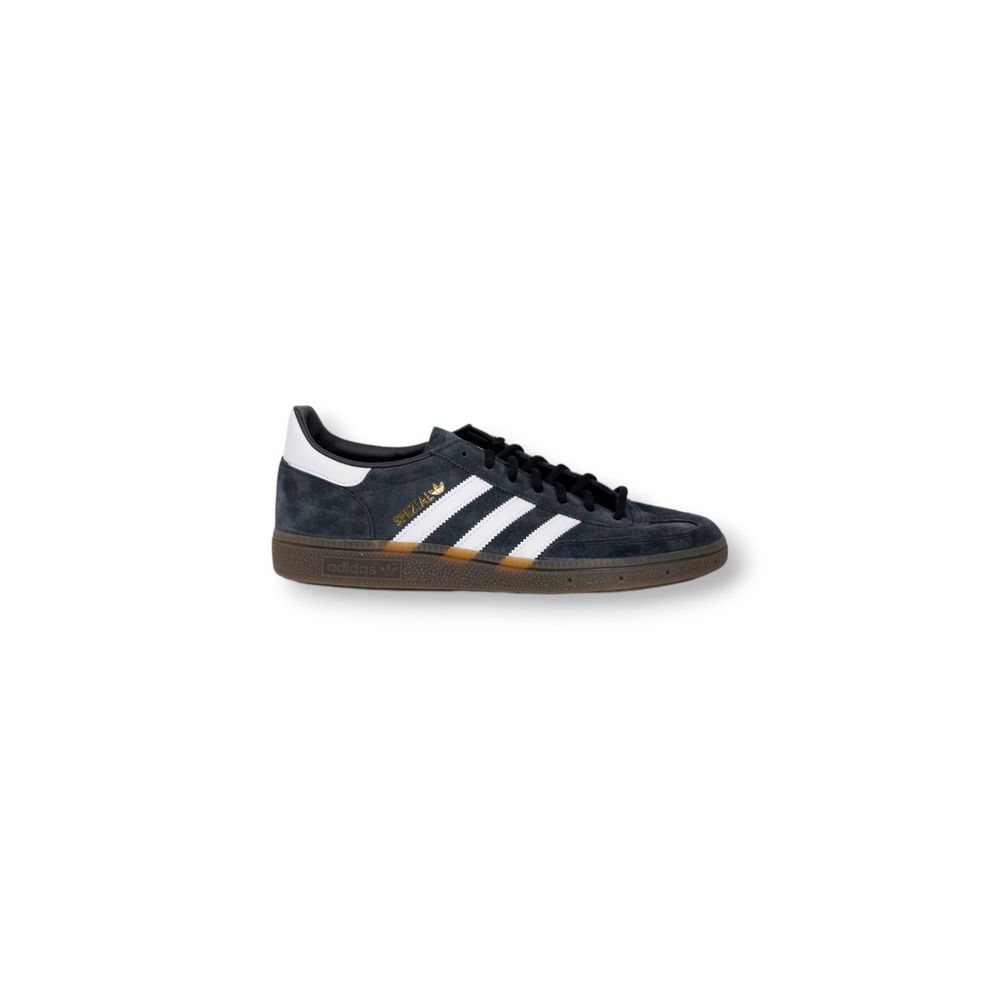 Adidas Black Suede Leather Sneaker -   -  Adidas.