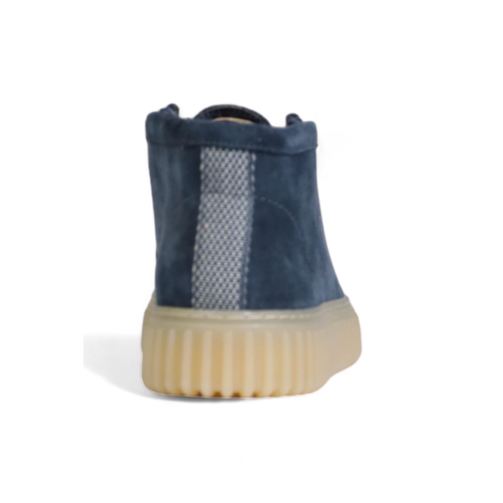 Clarks Blue Suede Leather Oxfords And Derby -   -  Clarks.