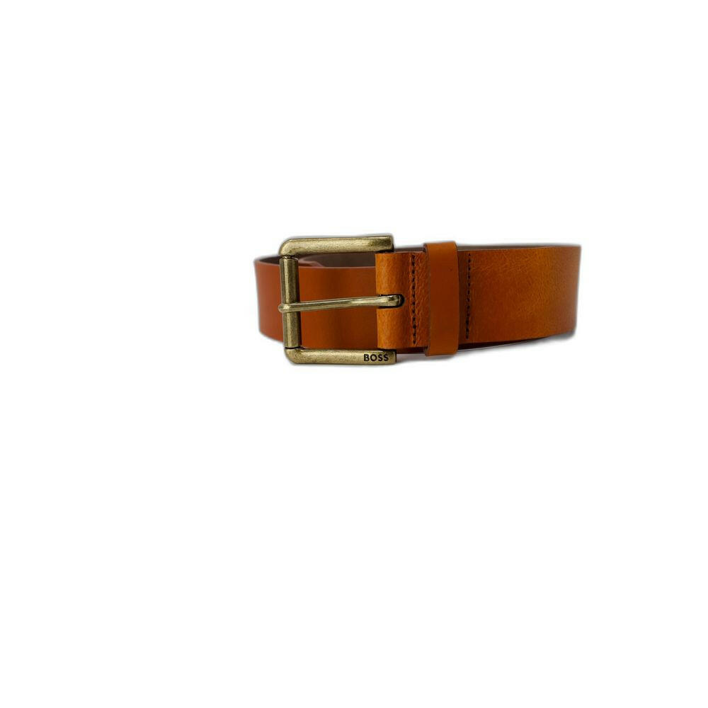 Hugo Boss Beige Leather Belt -   -  Hugo Boss.