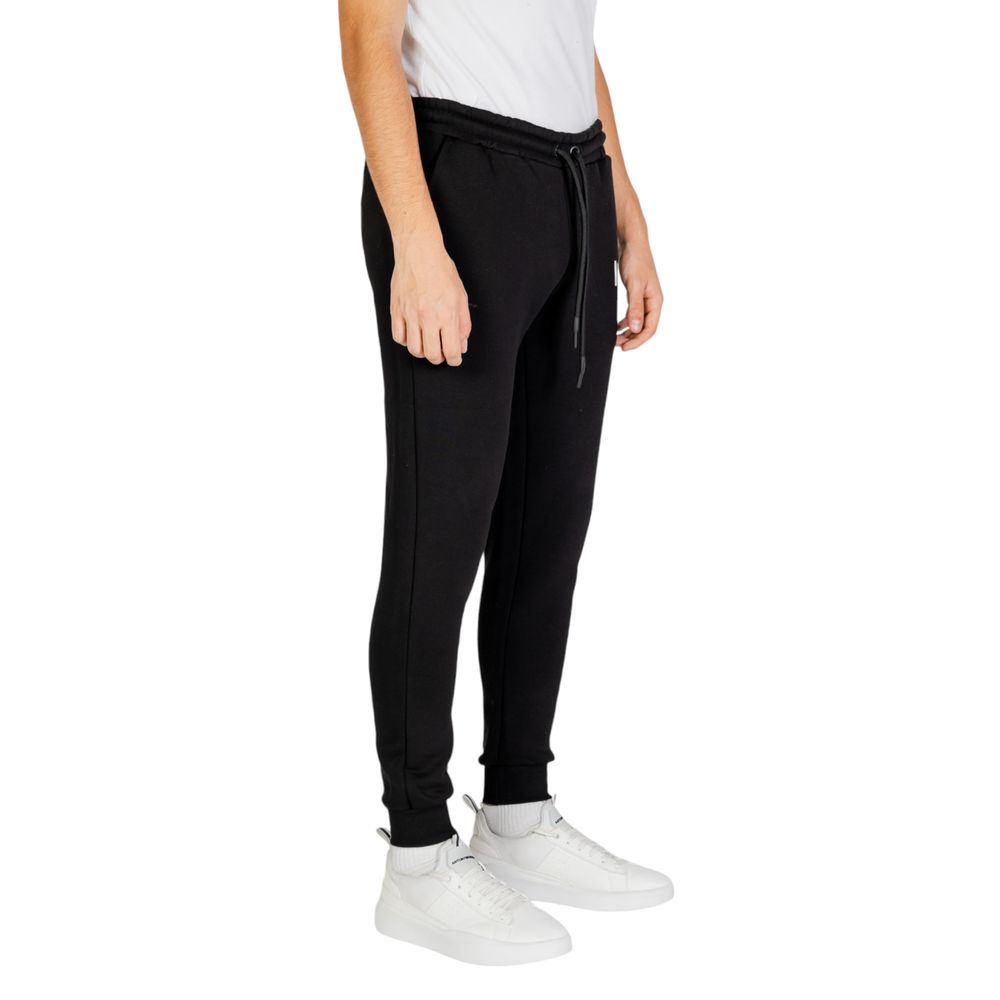 Icon Black And White Cotton Joggers Workout Pant -   -  Icon.