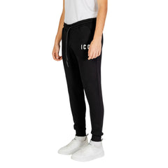 Icon Black And White Cotton Joggers Workout Pant -   -  Icon.