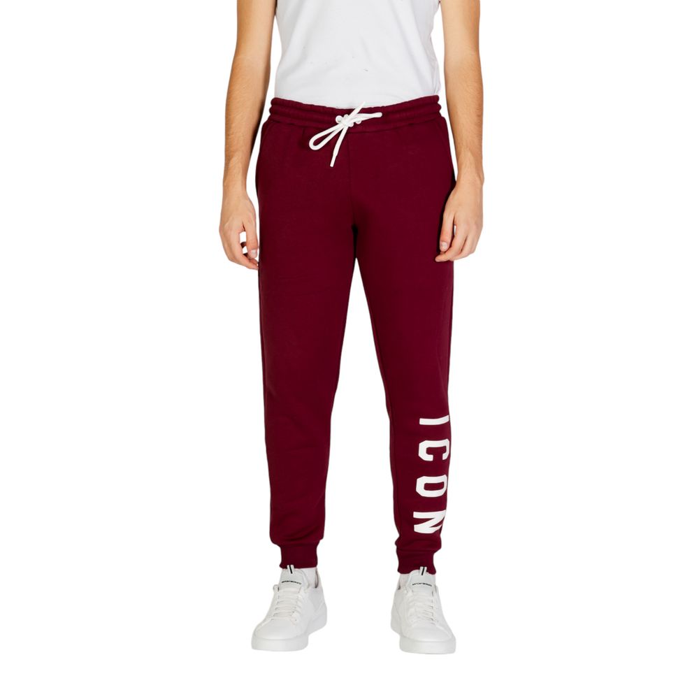 Icon Bordeaux Cotton Joggers Workout Pant -   -  Icon.