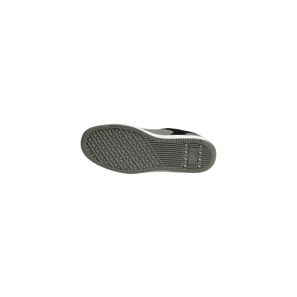 EA7 Emporio Armani Green Polyester Sneaker -   -  EA7 Emporio Armani.