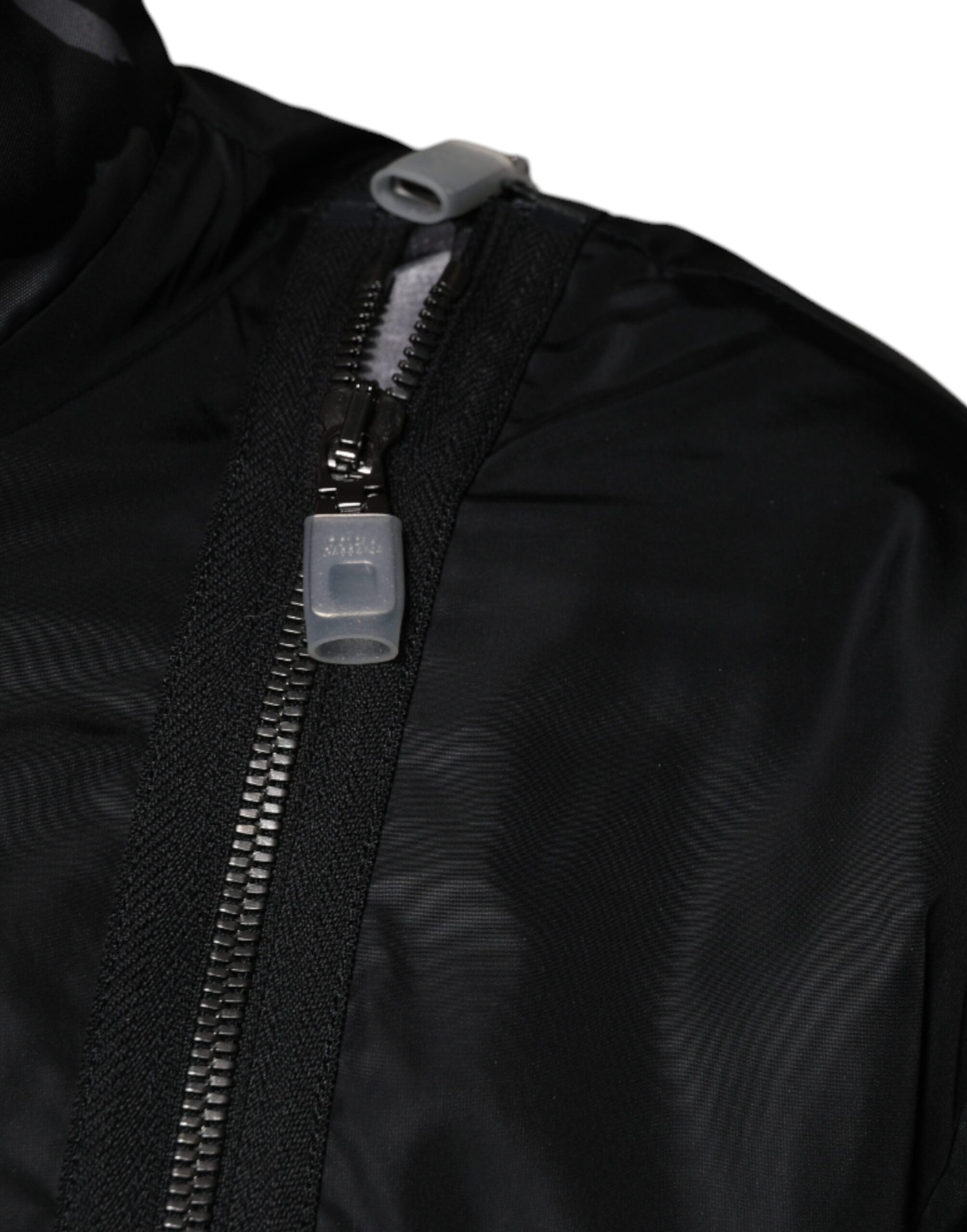 Dolce & Gabbana Black Nylon Full Zip Men Bomber Jacket -   -  Dolce & Gabbana.