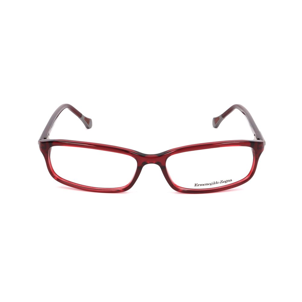 Ermenegildo Zegna Red Plastic Frames -   -  Ermenegildo Zegna.