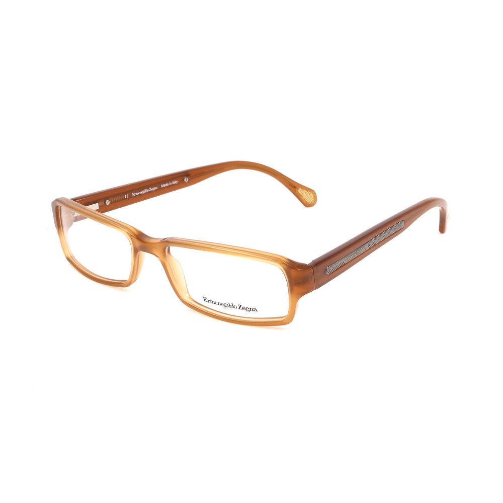 Ermenegildo Zegna Brown Plastic Frames -   -  Ermenegildo Zegna.