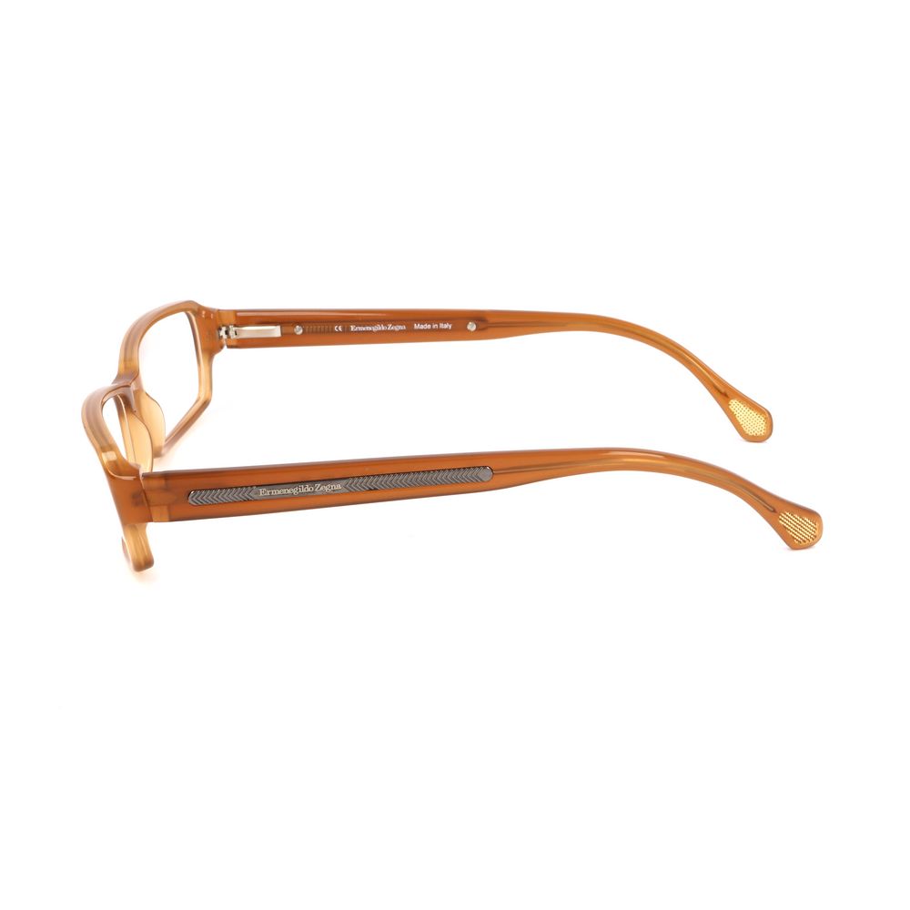 Ermenegildo Zegna Brown Plastic Frames -   -  Ermenegildo Zegna.
