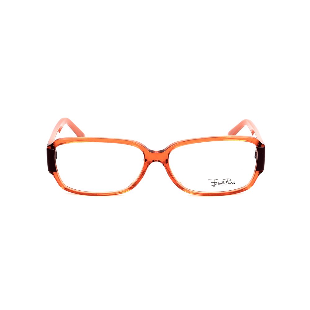 Emilio Pucci Orange Plastic Frames -   -  Emilio Pucci.